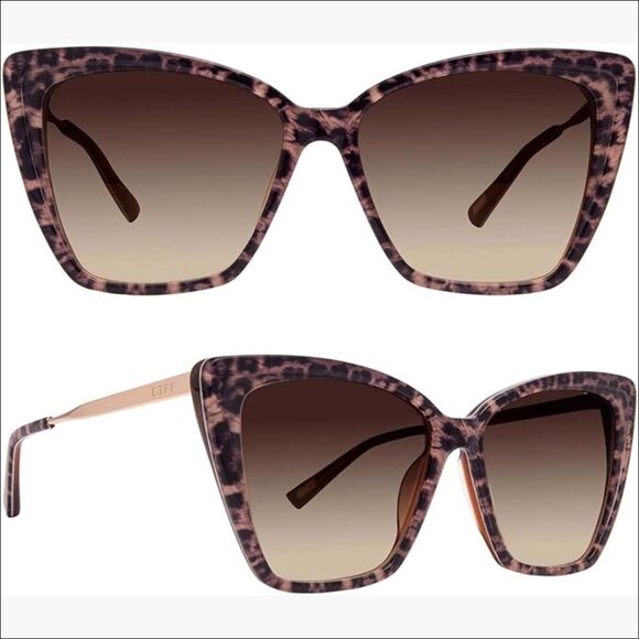 Oversized Cat Eye Sunglasses with Premium Hand Cut Acetate & Stainless Steel main image 7
